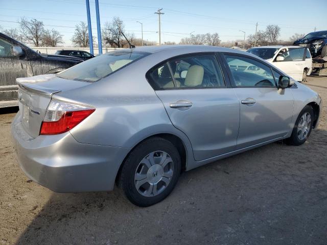 Photo 3 from auction – 2012 HONDA CIVIC HYBR with VIN JHMFB4F25CS003441