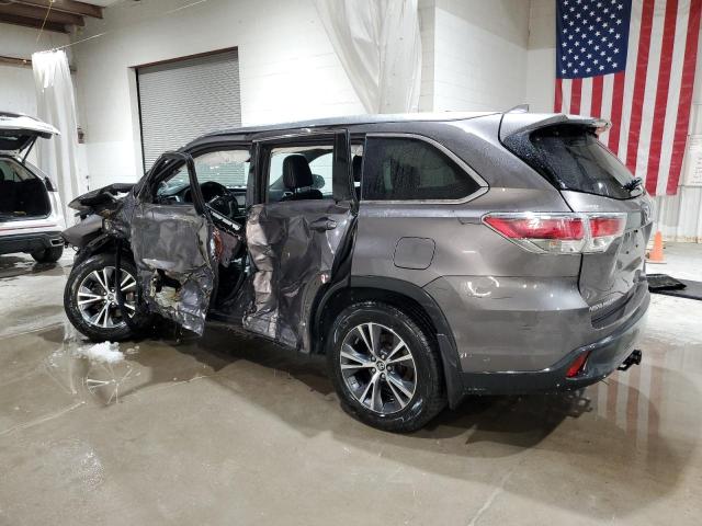 Photo 2 from auction – 2016 TOYOTA HIGHLANDER with VIN 5TDJKRFH0GS352177