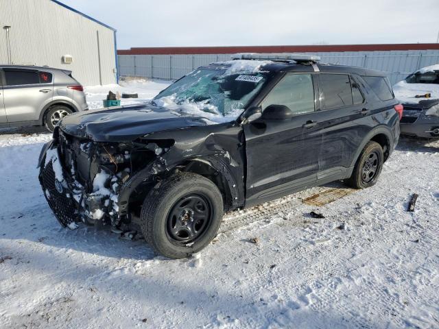 FORD EXPLORER P 2021 with VIN 1FM5K8AC6MNA10561 - Photo from auction