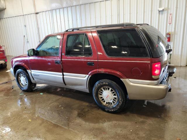 Photo 2 from auction – 2001 GMC JIMMY with VIN 1GKDT13W412139248