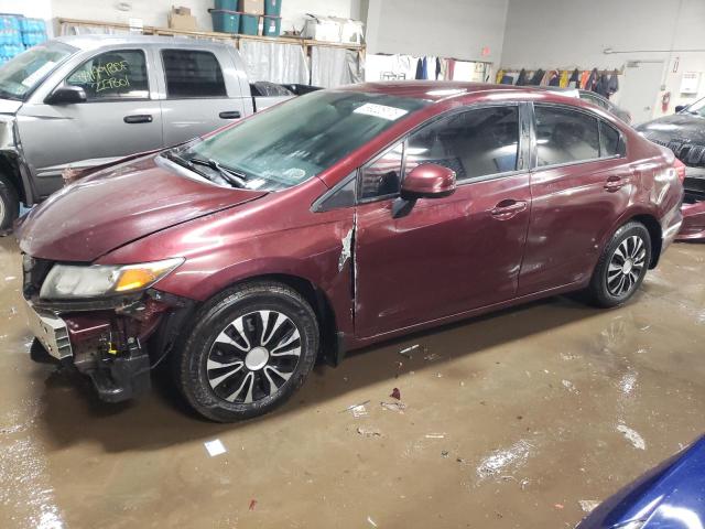 HONDA CIVIC LX 2012 with VIN 19XFB2F53CE079307 - Photo from auction