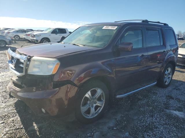 HONDA PILOT EXL 2013 with VIN 5FNYF4H54DB057592 - Photo from auction