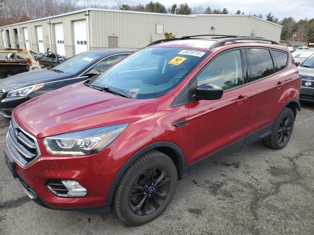 FORD ESCAPE SE 2018 with VIN 1FMCU9GD8JUC43415 - Photo from auction