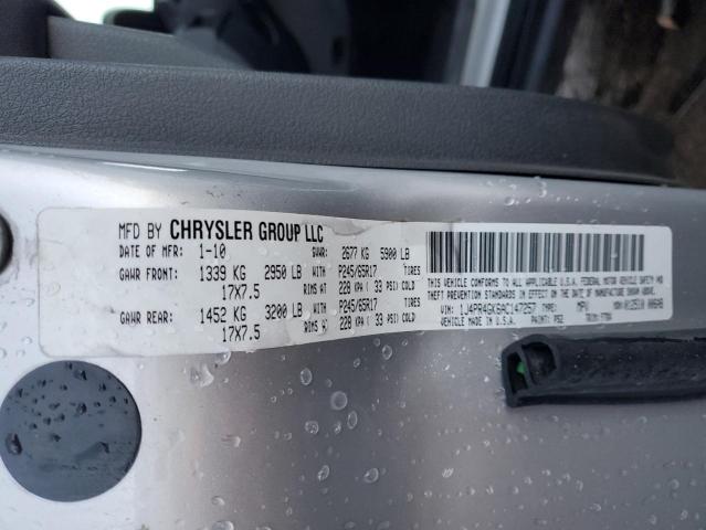 Photo 14 from auction – 2010 JEEP GRAND CHER with VIN 1J4PR4GK6AC147257