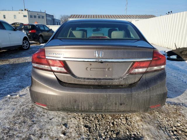Photo 6 from auction – 2014 HONDA CIVIC LX with VIN 19XFB2F57EE011000