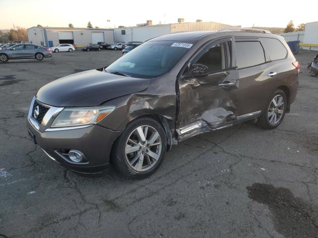 NISSAN PATHFINDER 2015 with VIN 5N1AR2MN7FC603977 - Photo from auction