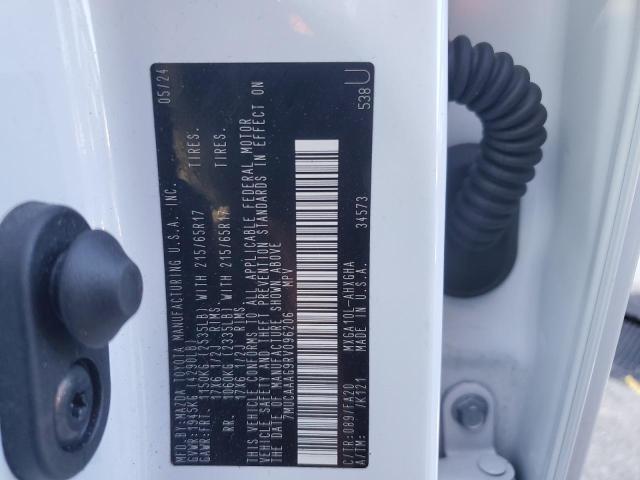Photo 14 from auction – 2024 TOYOTA COROLLA CR with VIN 7MUCAAAG9RV096206