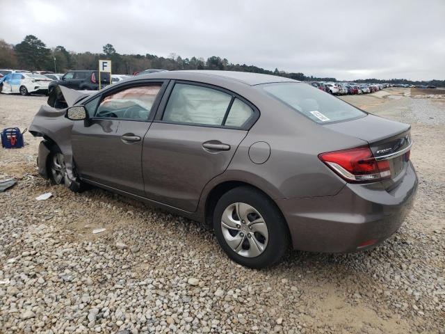 Photo 2 from auction – 2013 HONDA CIVIC LX with VIN 2HGFB2F50DH576435