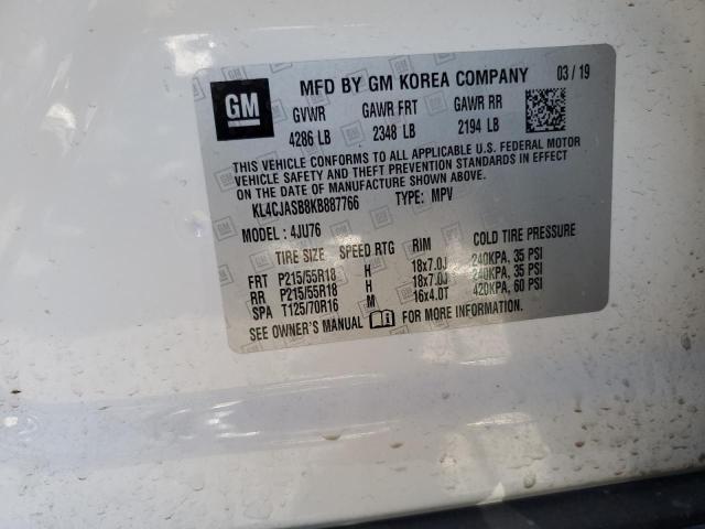 Photo 14 from auction – 2019 BUICK ENCORE PRE with VIN KL4CJASB8KB887766