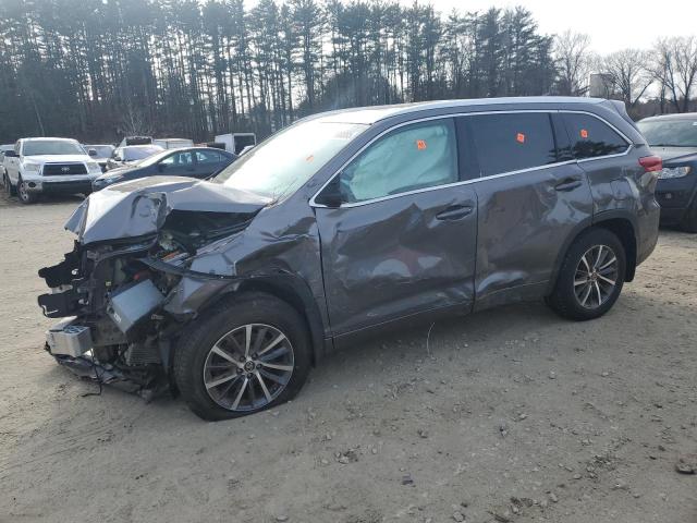 TOYOTA HIGHLANDER 2018 with VIN 5TDJZRFHXJS522886 - Photo from auction