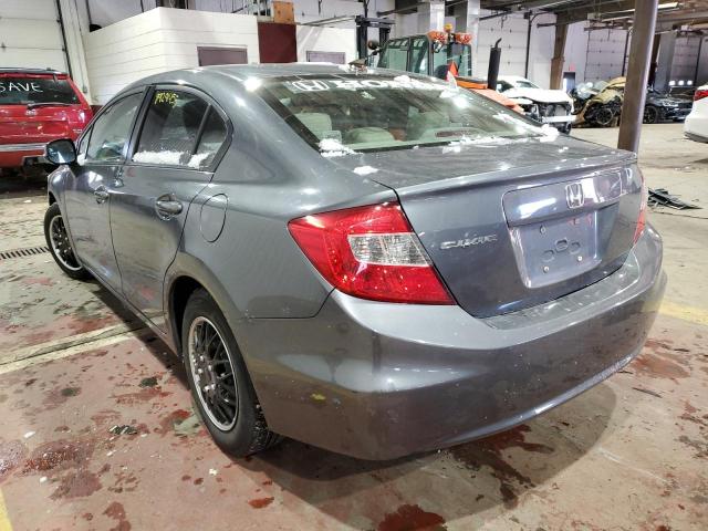 Photo 2 from auction – 2012 HONDA CIVIC LX with VIN 19XFB2F52CE353886