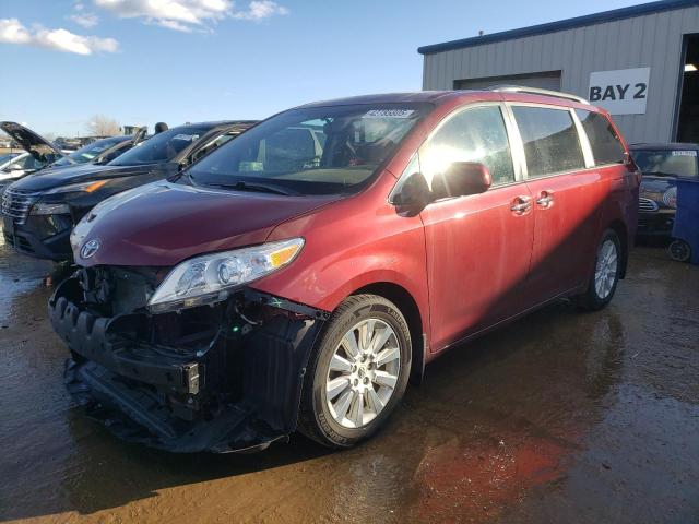 TOYOTA SIENNA XLE 2015 with VIN 5TDDK3DC0FS120839 - Photo from auction