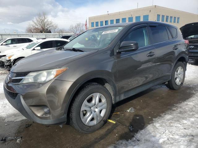 TOYOTA RAV4 LE 2015 with VIN 2T3BFREV7FW330495 - Photo from auction