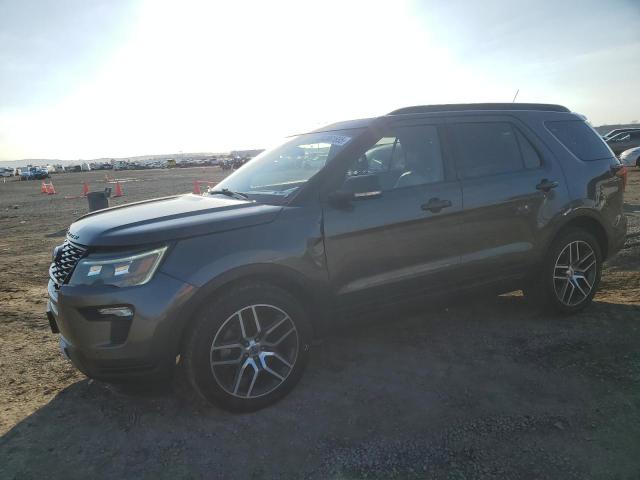 FORD EXPLORER S 2018 with VIN 1FM5K8GT3JGC24169 - Photo from auction