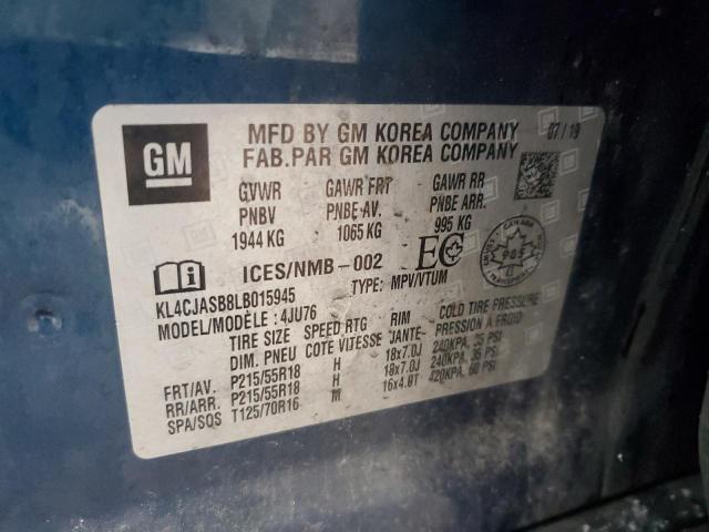 Photo 14 from auction – 2020 BUICK ENCORE PRE with VIN KL4CJASB8LB015945