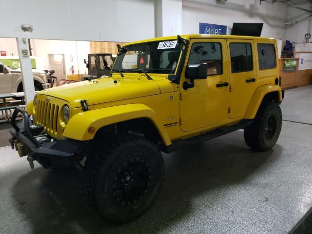 JEEP WRANGLER U 2015 with VIN 1C4BJWEG2FL582947 - Photo from auction