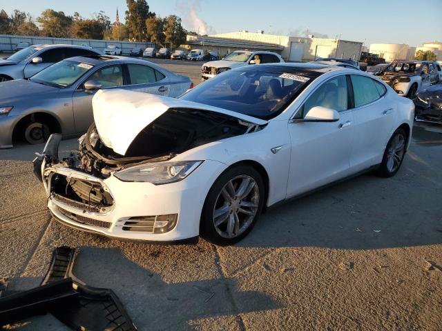 TESLA MODEL S 2015 with VIN 5YJSA1E11FF114399 - Photo from auction