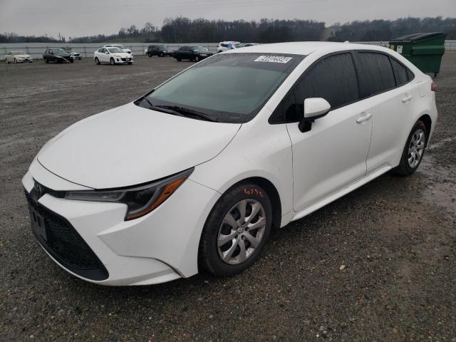 TOYOTA COROLLA LE 2021 with VIN 5YFEPMAE3MP165023 - Photo from auction