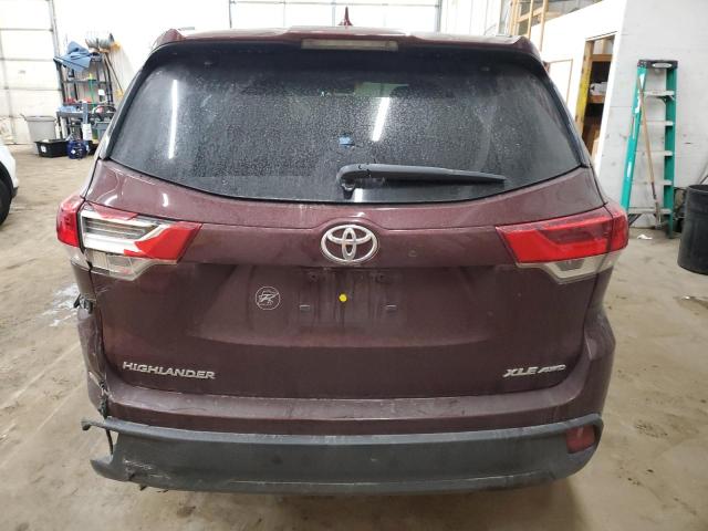 Photo 6 from auction – 2019 TOYOTA HIGHLANDER with VIN 5TDJZRFH8KS710193