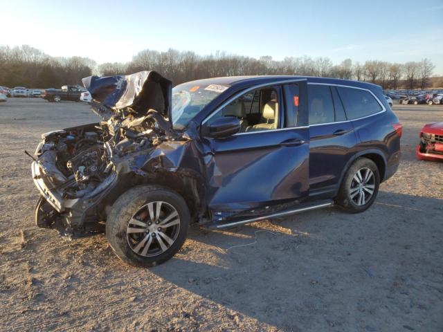 HONDA PILOT EXLN 2016 with VIN 5FNYF5H71GB012962 - Photo from auction