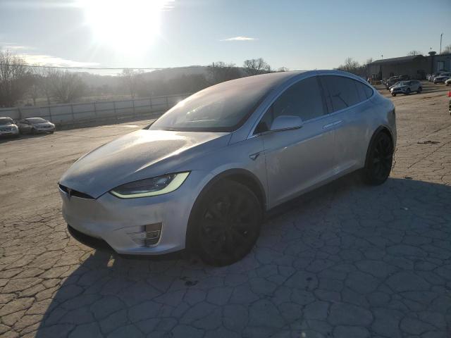TESLA MODEL X 2018 with VIN 5YJXCDE27JF090421 - Photo from auction