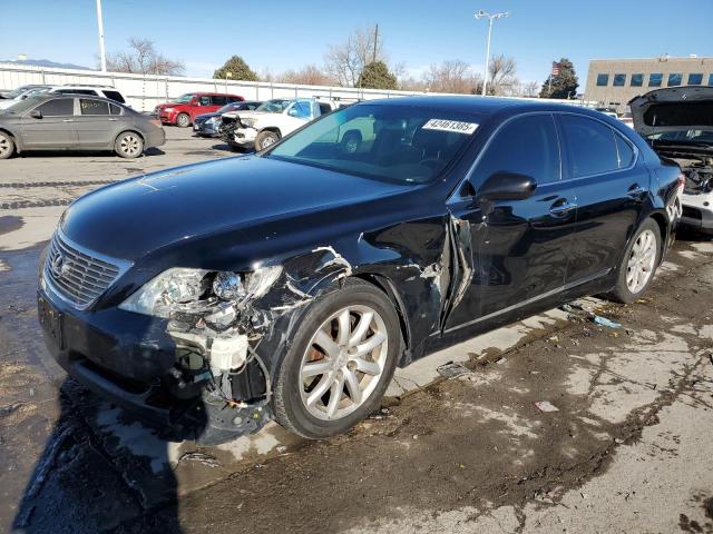 LEXUS LS 460 2008 with VIN JTHBL46F685053799 - Photo from auction