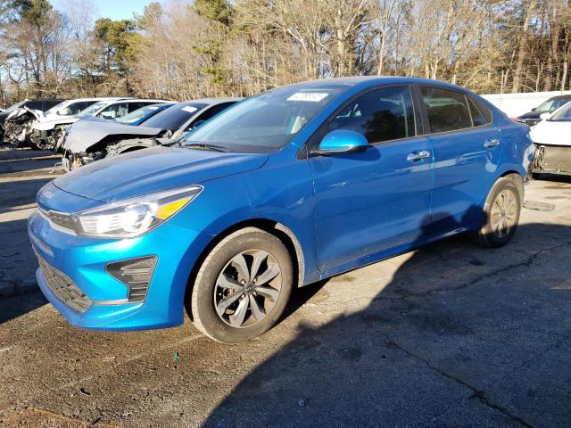 KIA RIO LX 2022 with VIN 3KPA24AD7NE453604 - Photo from auction
