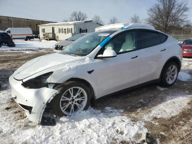 TESLA MODEL Y 2021 with VIN 5YJYGDEE1MF262417 - Photo from auction