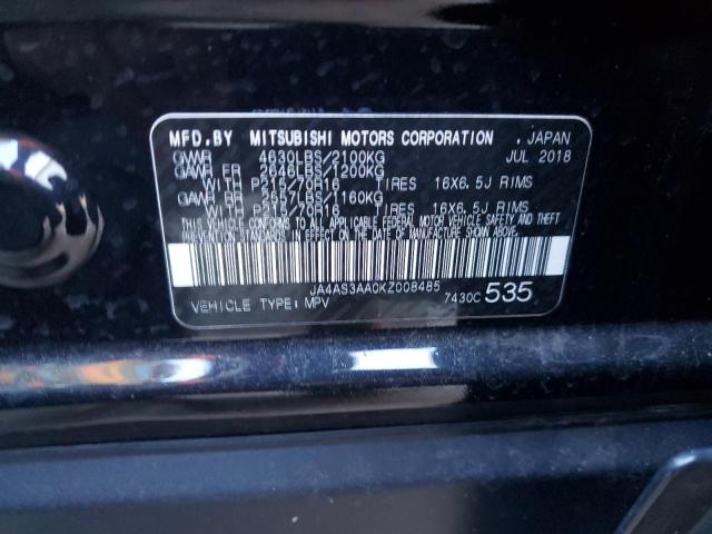 Photo 14 from auction – 2019 MITSUBISHI ECLIPSE CR with VIN JA4AS3AA0KZ008485