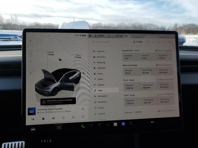 Photo 9 from auction – 2024 TESLA MODEL 3 with VIN 5YJ3E1ET7RF888817