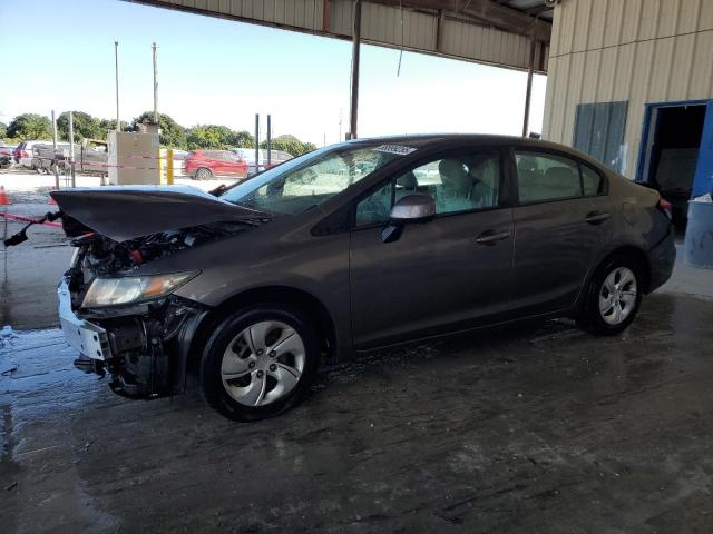 Photo 1 from auction – 2013 HONDA CIVIC LX with VIN 19XFB2F54DE279548