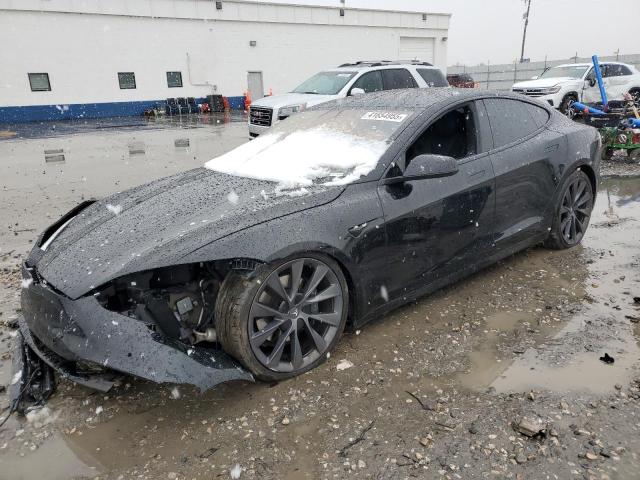 TESLA MODEL S 2021 with VIN 5YJSA1E2XMF427618 - Photo from auction