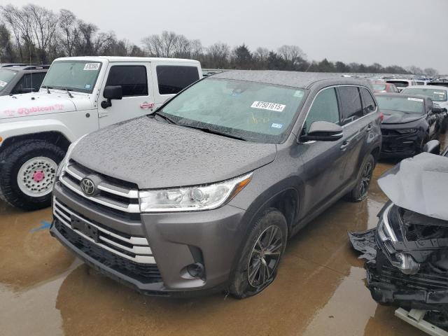 Photo 1 from auction – 2019 TOYOTA HIGHLANDER with VIN 5TDZARFH4KS043326