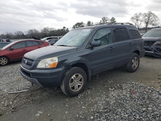 HONDA PILOT EXL 2004 with VIN 2HKYF18514H571254 - Photo from auction