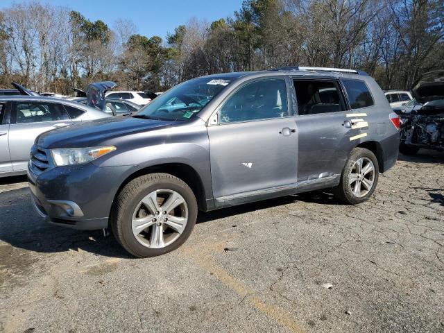 TOYOTA HIGHLANDER 2013 with VIN 5TDYK3EHXDS134224 - Photo from auction