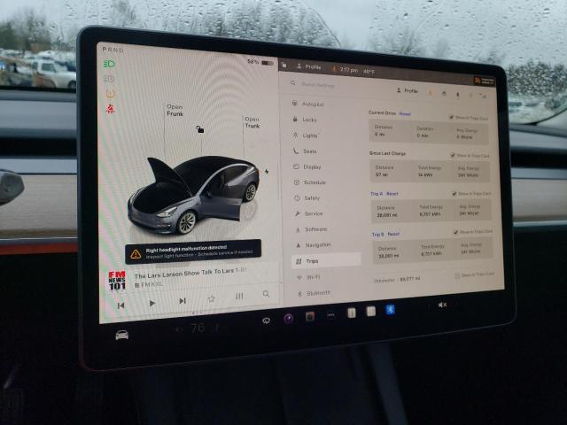 Photo 9 from auction – 2022 TESLA MODEL 3 with VIN 5YJ3E1EA5NF370651