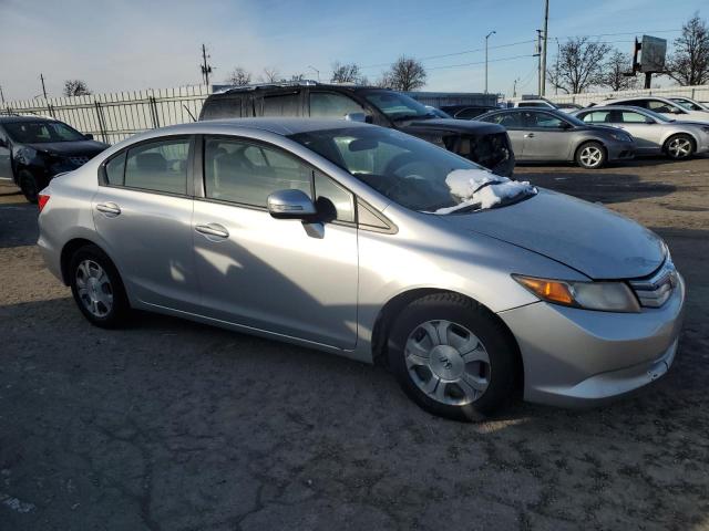 Photo 4 from auction – 2012 HONDA CIVIC HYBR with VIN JHMFB4F25CS003441
