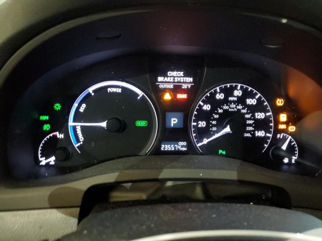 Photo 9 from auction – 2013 LEXUS RX 450H with VIN JTJBC1BA1D2057455