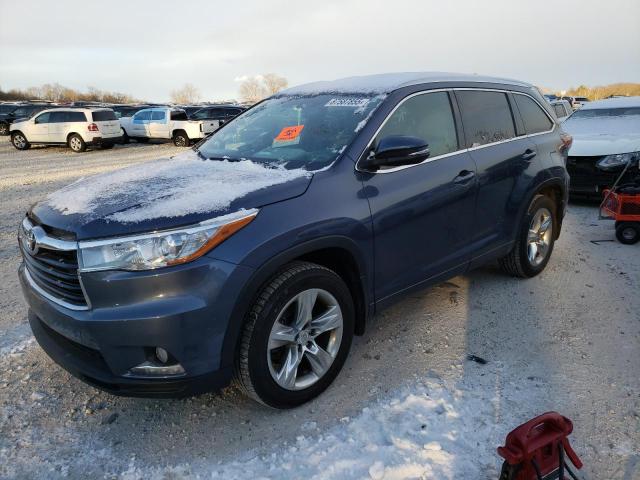 TOYOTA HIGHLANDER 2014 with VIN 5TDDKRFH6ES023283 - Photo from auction