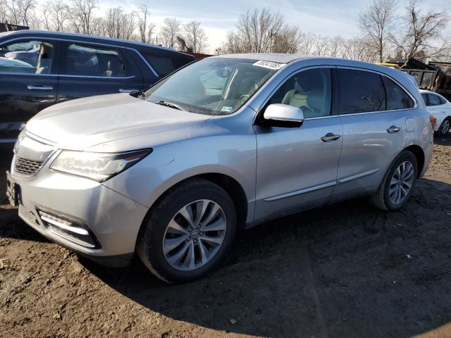 ACURA MDX TECHNO 2015 with VIN 5FRYD4H40FB015824 - Photo from auction
