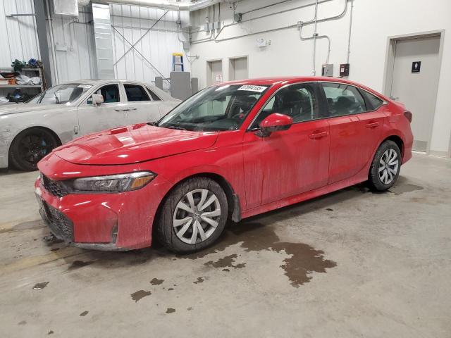 Photo 1 from auction – 2025 HONDA CIVIC LX with VIN 2HGFE2F26SH103648