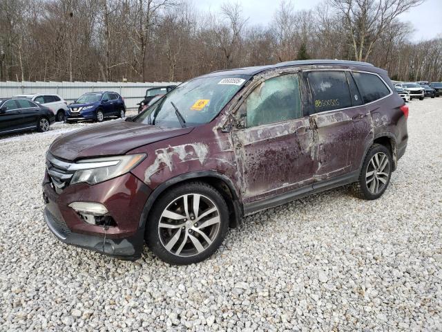 Photo 1 from auction – 2016 HONDA PILOT TOUR with VIN 5FNYF5H93GB014701