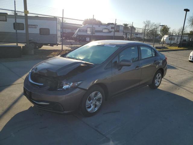 HONDA CIVIC LX 2015 with VIN 2HGFB2F52FH525702 - Photo from auction