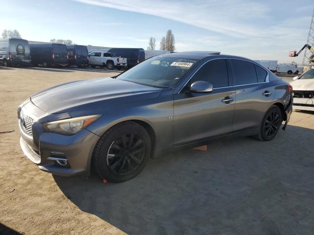 INFINITI Q50 BASE 2014 with VIN JN1BV7APXEM680877 - Photo from auction