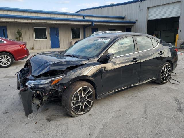 NISSAN SENTRA SR 2024 with VIN 3N1AB8DV1RY261808 - Photo from auction