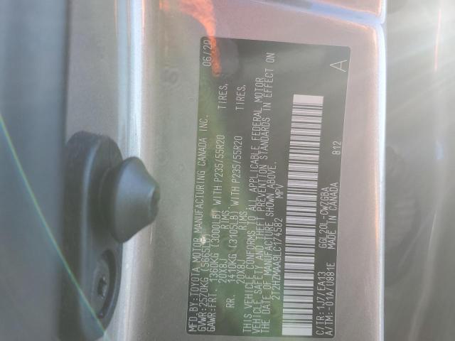 Photo 14 from auction – 2020 LEXUS RX 350 with VIN 2T2HZMAA9LC174582