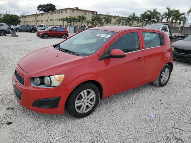 CHEVROLET SONIC LT 2013 with VIN 1G1JC6SH4D4162917 - Photo from auction