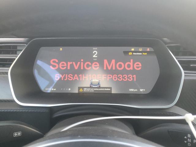Photo 9 from auction – 2014 TESLA MODEL S with VIN 5YJSA1H19EFP63331