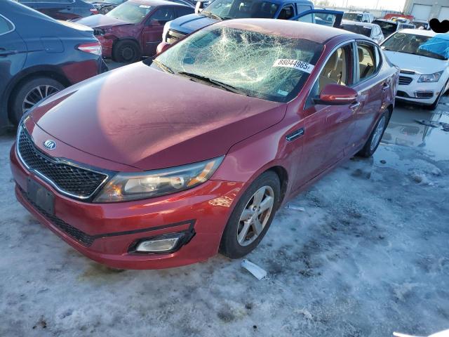 KIA OPTIMA LX 2015 with VIN 5XXGM4A71FG489134 - Photo from auction