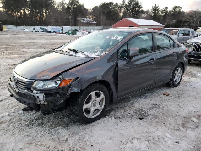 HONDA CIVIC LX 2012 with VIN 2HGFB2F58CH308165 - Photo from auction